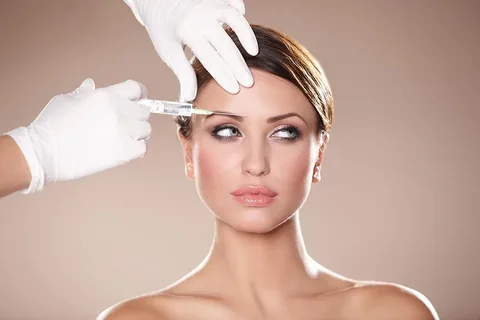 Botox forehead before and after
